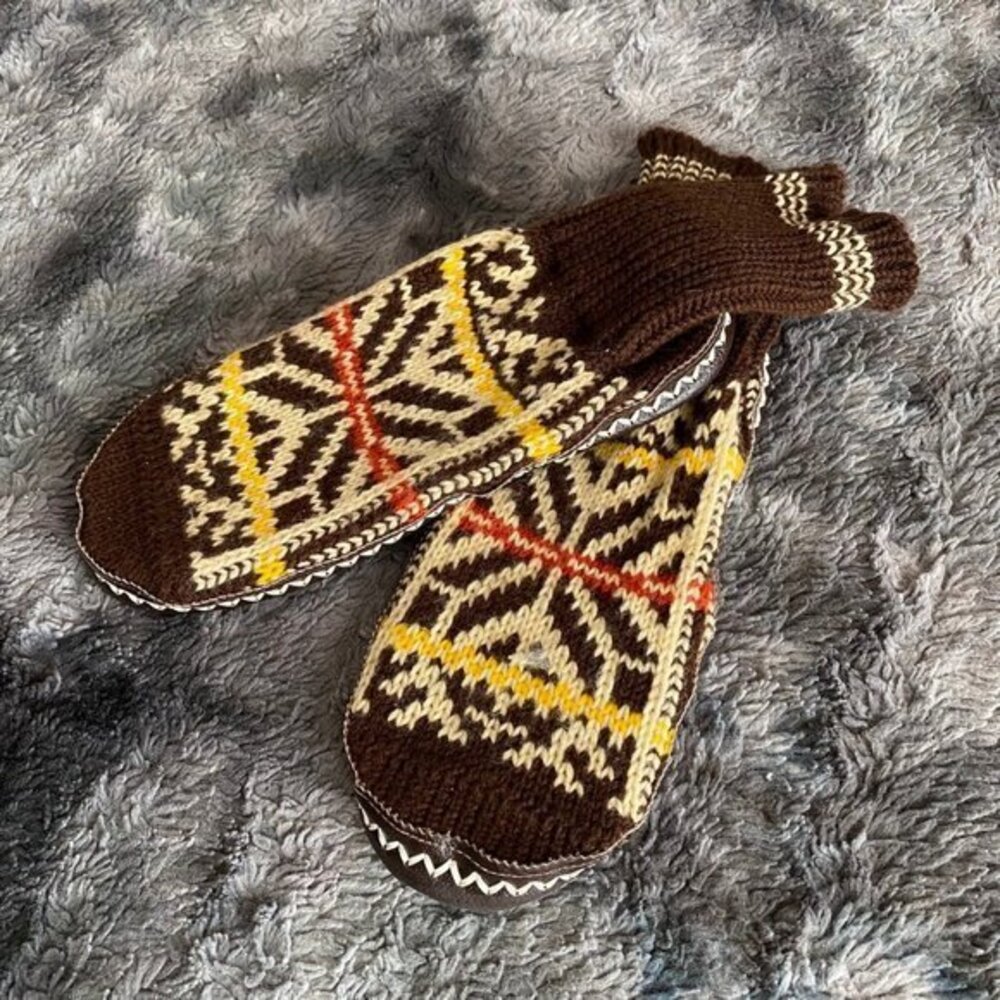 VTG Knit Sock Mukluks